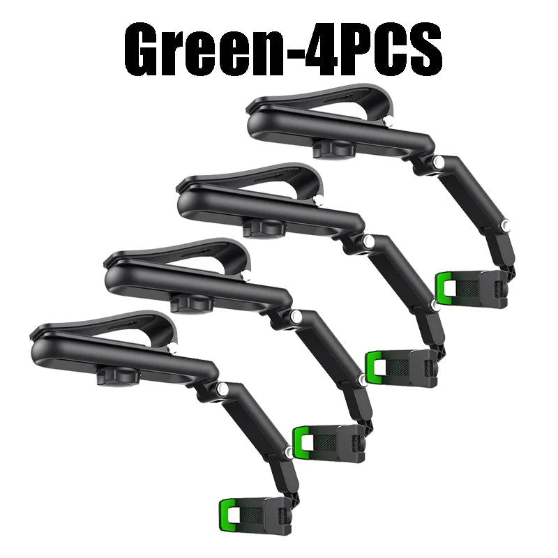 360° Rotating Car Sun Visor Phone Holder – Universal Mount Car Phone Holder Babs Green-4PCS