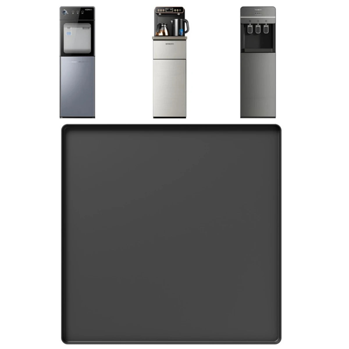 LEENKEA Silicone Appliance Mat 50x50cm – Non-Slip Drip Pan Silicone Appliance Mat Babs