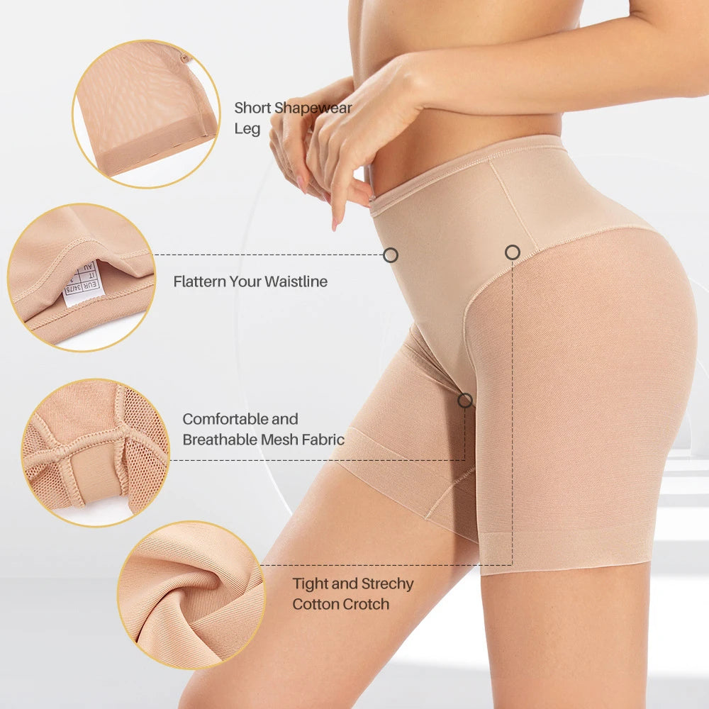 Women's High Waist Tummy Control Shapewear Shorts Shapewear Shorts Babs