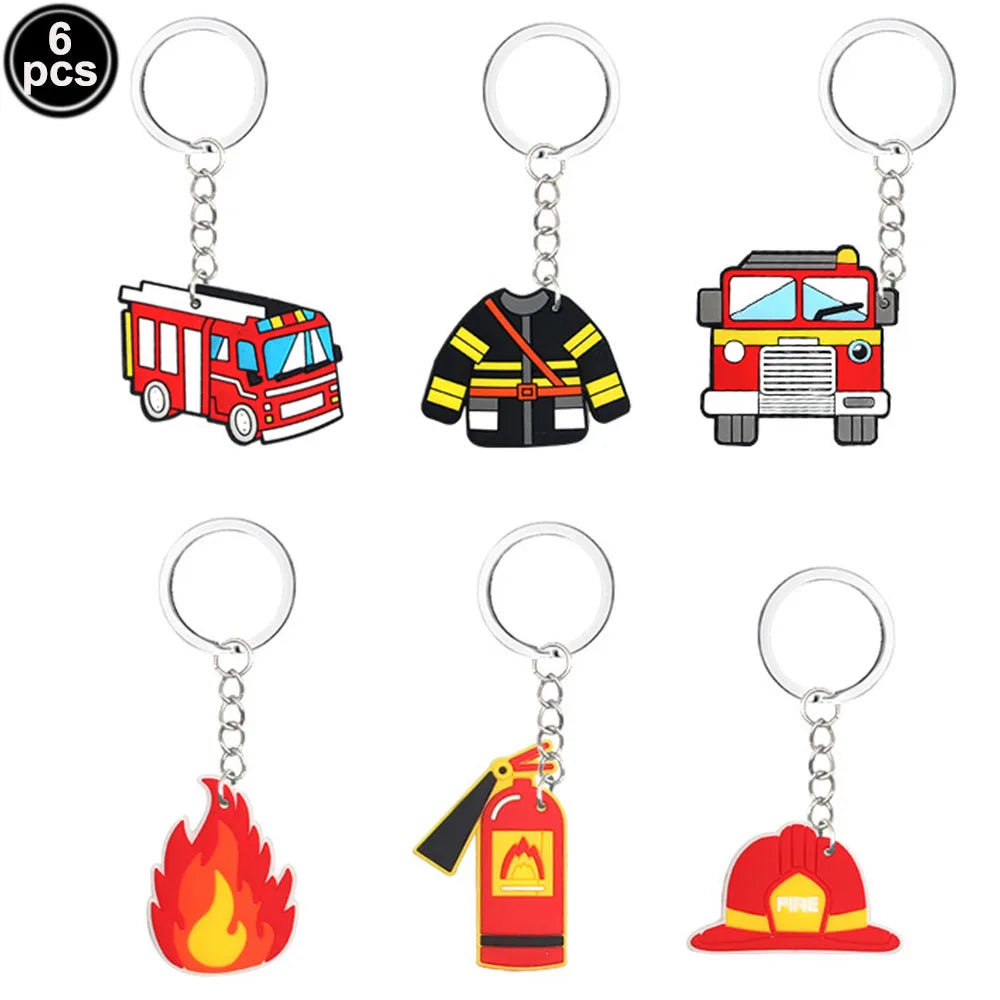 Fire Truck Birthday Party Tableware – Plates, Cups & Napkins Party Tableware Set Babs army green