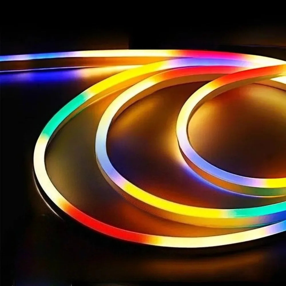 Neon LED Strip Light Music Sync DIY Multicolor Room Wall Décor Neon LED Strip Light Babs