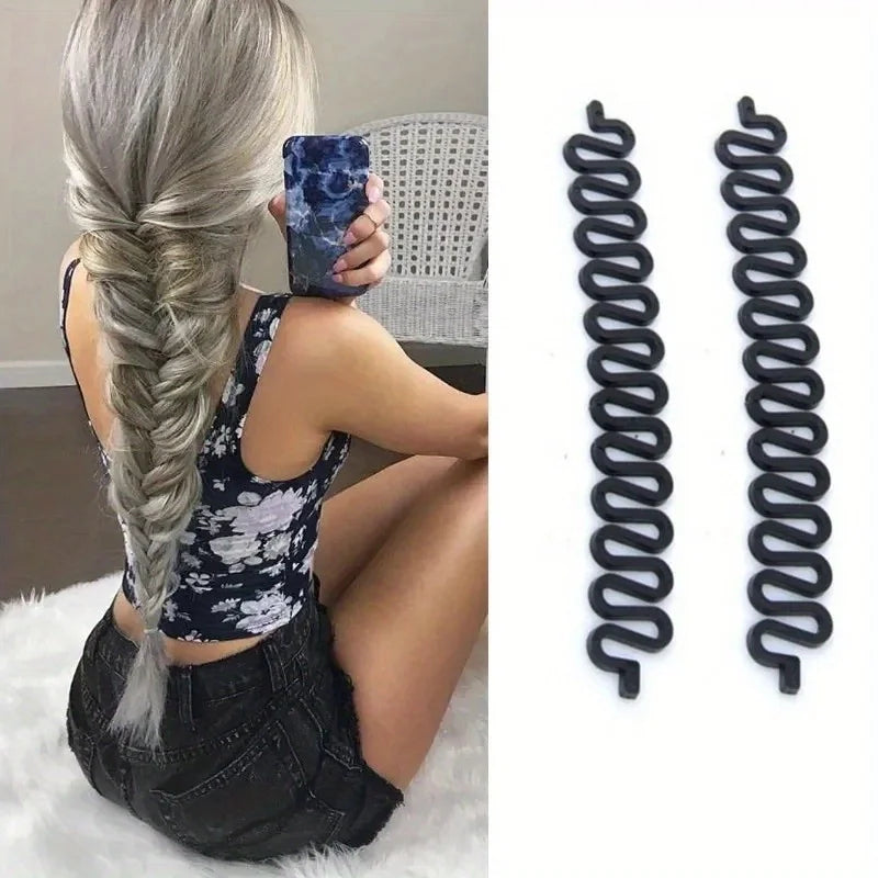 Hair Braiding Tool Set – Bowknot, Fishbone & Butterfly Styles Hair Braiding Tool Babs