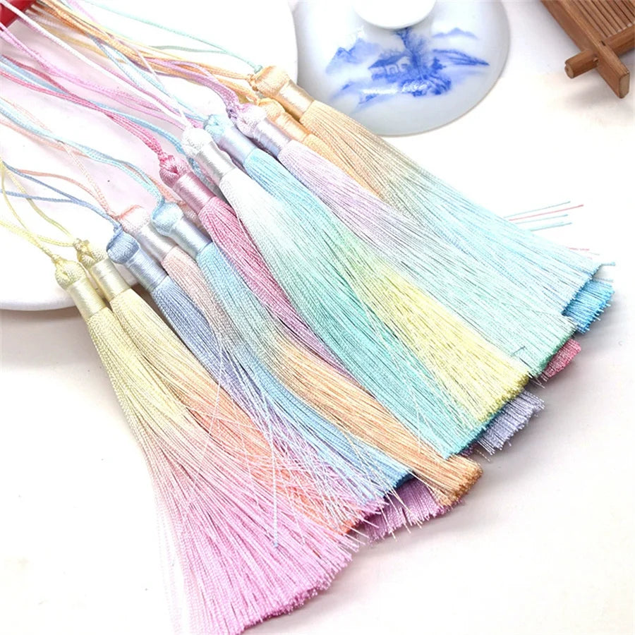Hand-Dyed Gradient Tassel Pendants | DIY Drop Earring Supplies Tassel Craft Pendants Babs