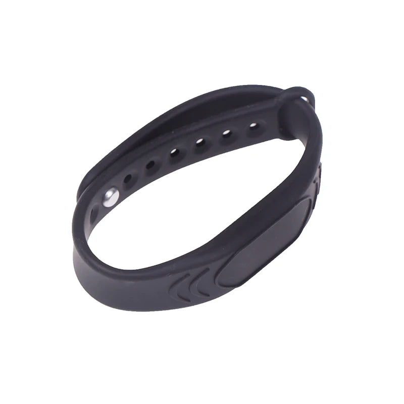 Adjustable Silicone RFID Wristband 125KHz/13.56MHz Waterproof RFID Wristband Babs