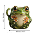 Frog Shape Ceramic Mug – 3D Animal Coffee & Tea Cup Gift Novelty Ceramic Mug Babs 1Pcs as picture