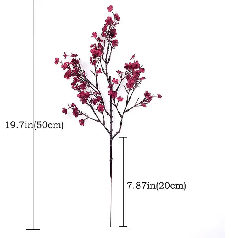 Artificial Silk Flower Bouquet – Wedding & Holiday Decor (2/4 PCS) Artificial Flower Bouquet Babs GRAY 4 Pieces