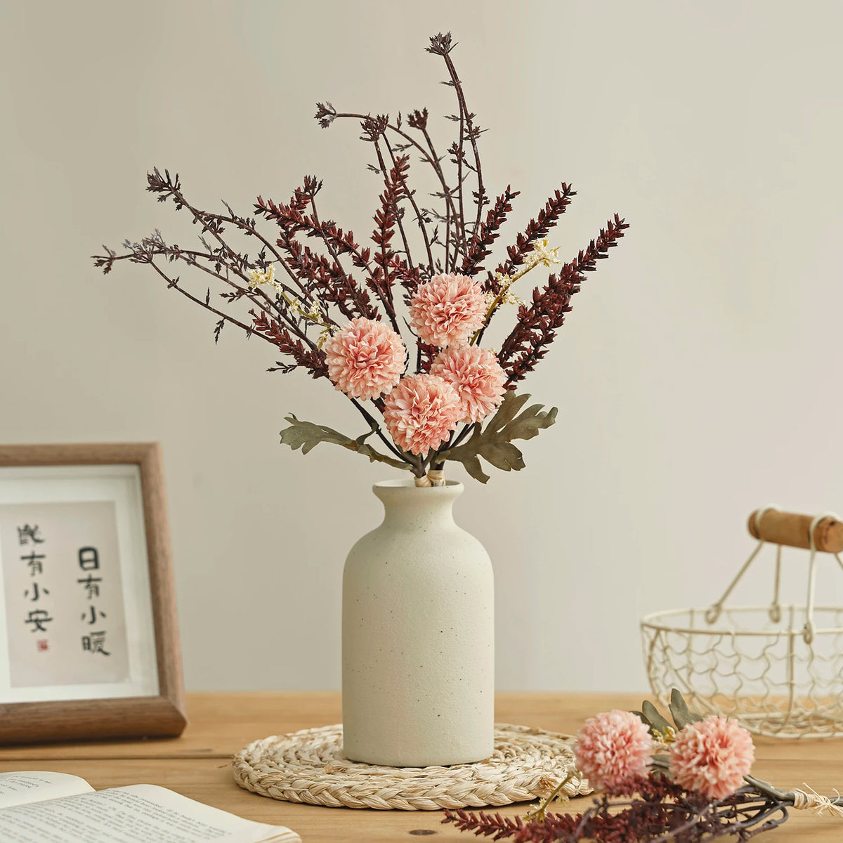 Artificial Silk Peony Bouquet for Wedding & Home Décor Artificial Flower Bouquet Babs