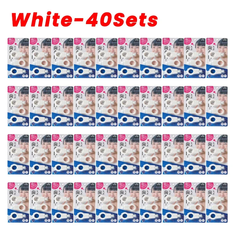 Dental Nano Sponge Scrub – Tartar & Plaque Stain Remover Dental Cleaning Scrub Babs 40PCS