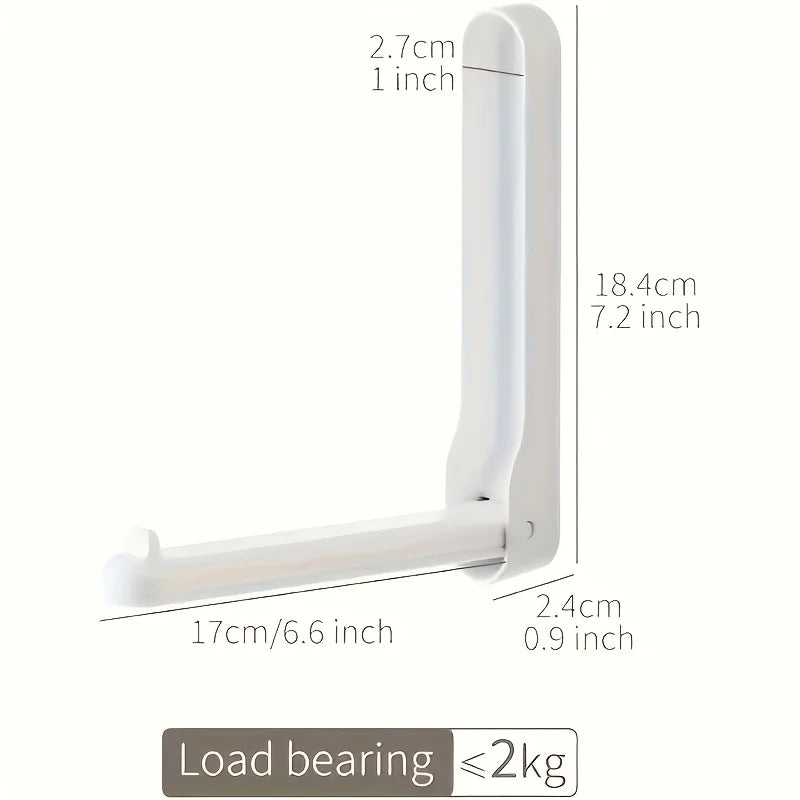 Foldable Clothes Hanger Organizer with Hooks – Space-Saving Hanger Organizer Rack Babs