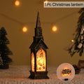 Christmas LED Lantern Santa Snowman Night Light Table Ornament Christmas LED Lantern Babs Santa Claus