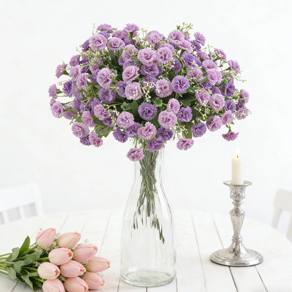 Silk Hydrangea Artificial Flowers for Wedding & Home Décor Artificial Flowers Babs
