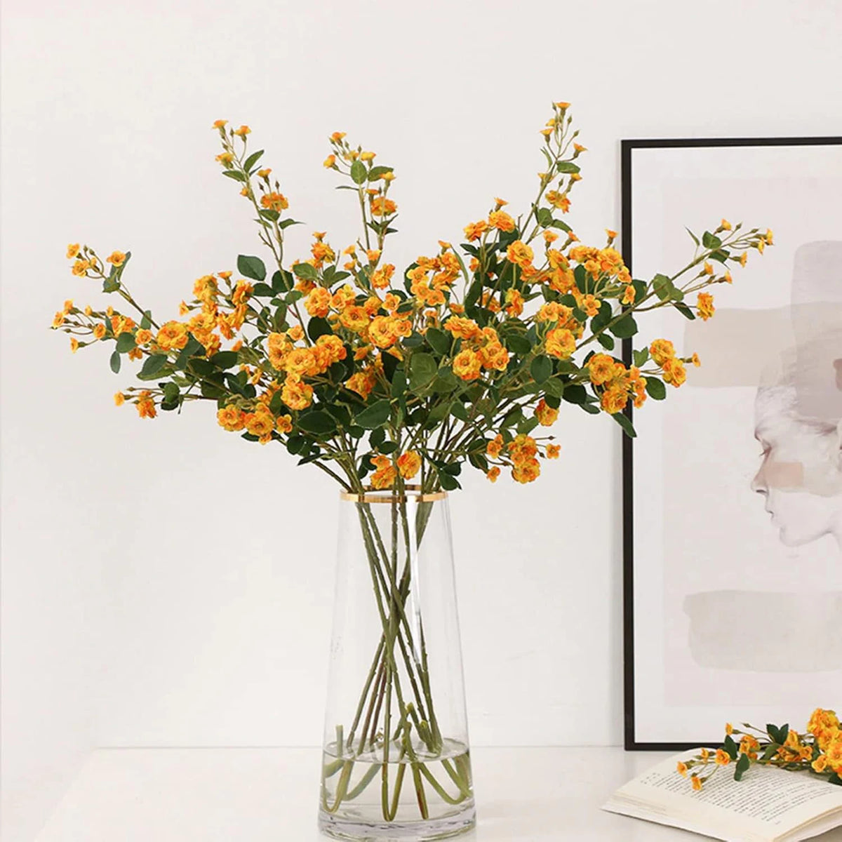 Artificial Silk Daisy Stems – Wedding, Home & Garden Decor Artificial Flower Stems Babs