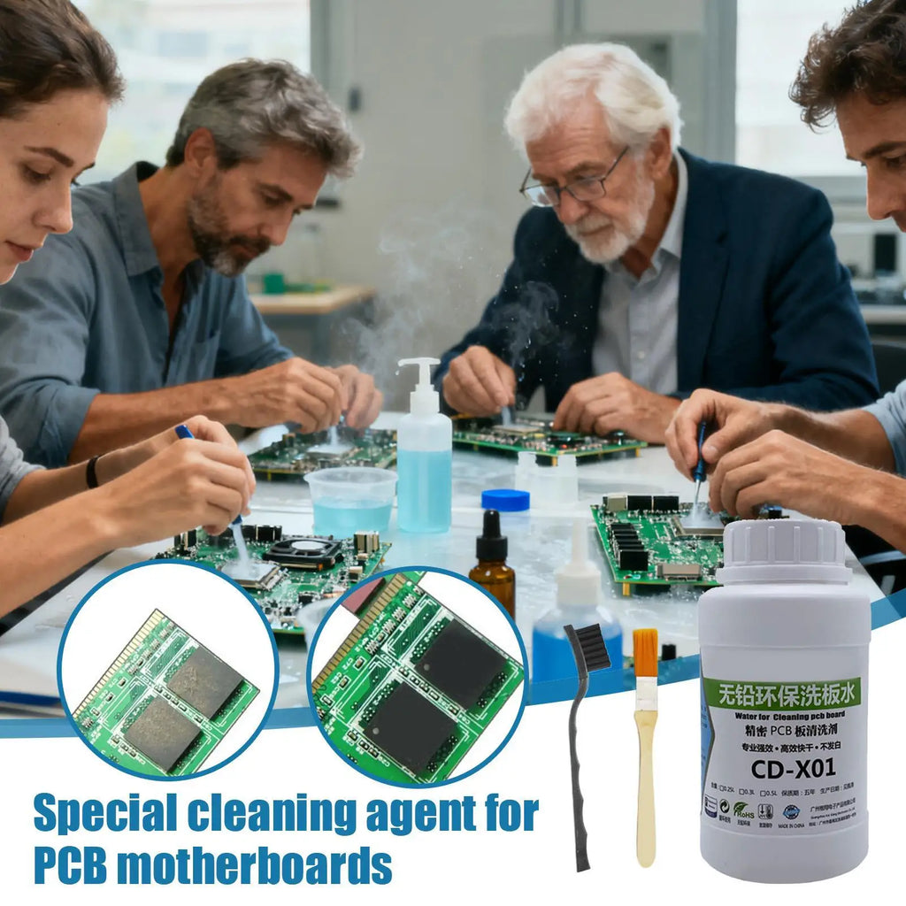 PCB Motherboard Cleaner Liquid – Fast-Drying Contact Cleaner Electronics Cleaner Babs