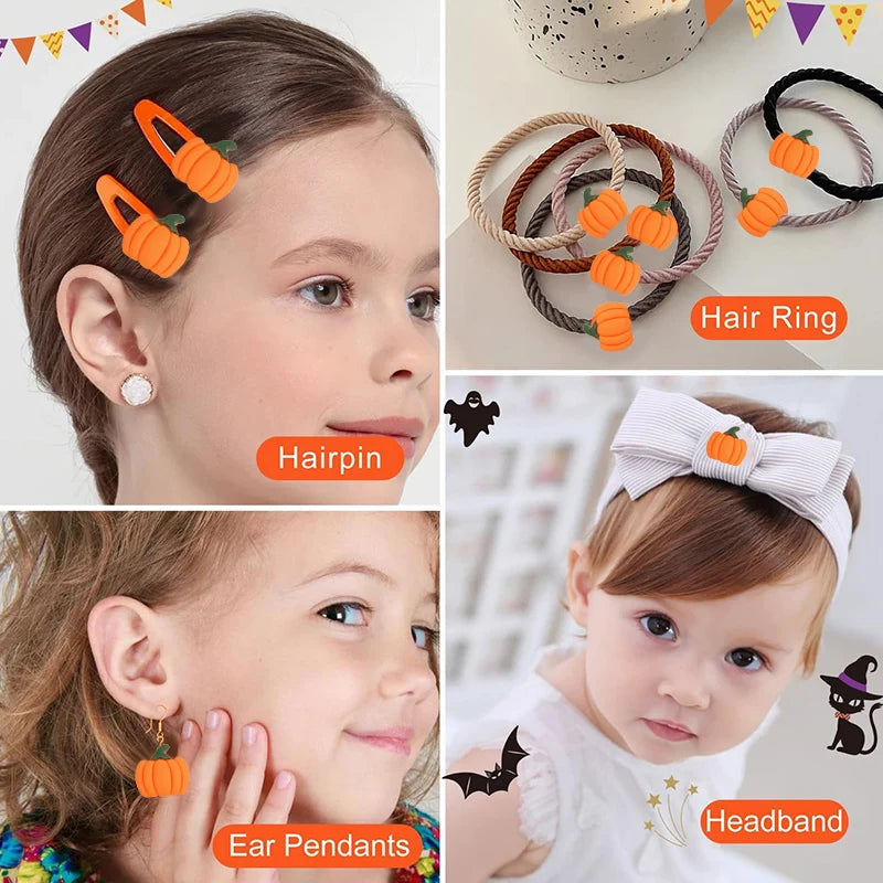 Mini Resin Pumpkins 20/50Pcs – Fall Halloween Craft Decor Seasonal Resin Decor Babs