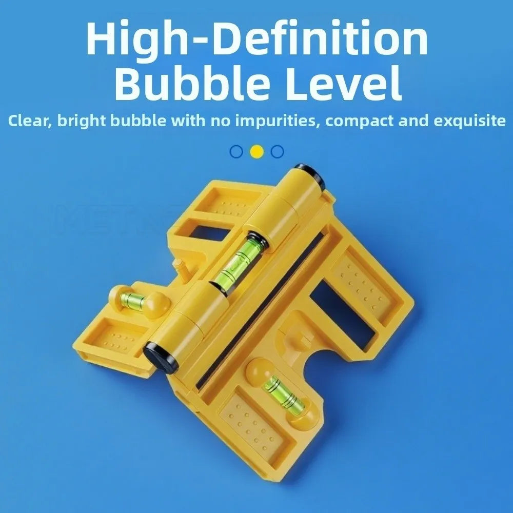 Folding Magnetic Post Level – Adjustable Spirit Level Tool Spirit Level Tool Babs