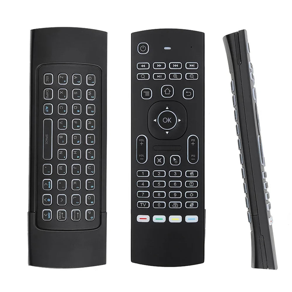 MX3 Air Mouse 2.4G Wireless Keyboard & Voice Remote for Android TV Wireless Air Mouse Remote Babs China Mainland Backlit version