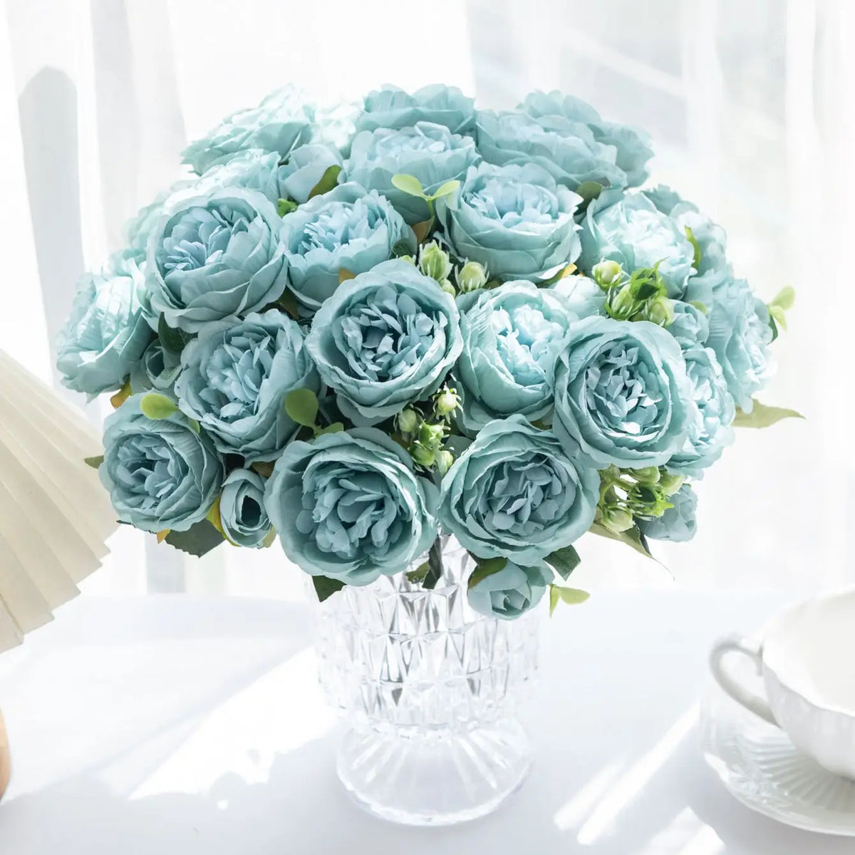 Artificial Silk Peony Bouquet – Wedding & Home Décor Artificial Flower Bouquet Babs