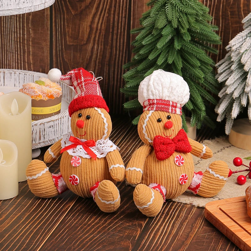 Christmas Gingerbread Man Ornament – Xmas Tree Hanging Pendant Christmas Tree Ornament Babs