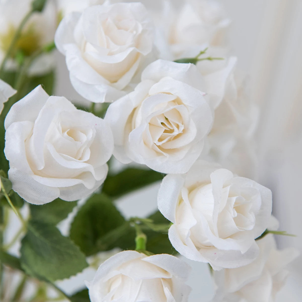 15-Head Silk Rose Bouquet – Wedding & Home Décor Flowers Artificial Flower Bouquet Babs