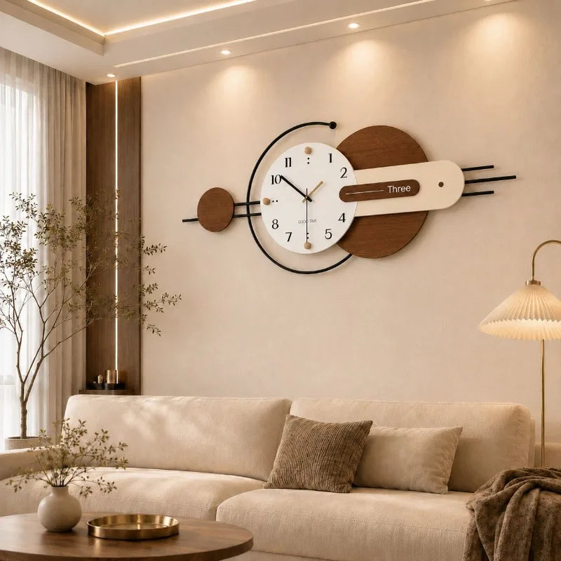 Large Modern Wall Clock Silent Quartz Minimalist Décor 100cm Decorative Wall Clock Babs