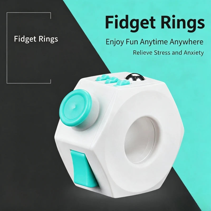 Multi-Play Fidget Ring – Novelty Finger Toy & Creative Gift Fidget Ring Toy Babs
