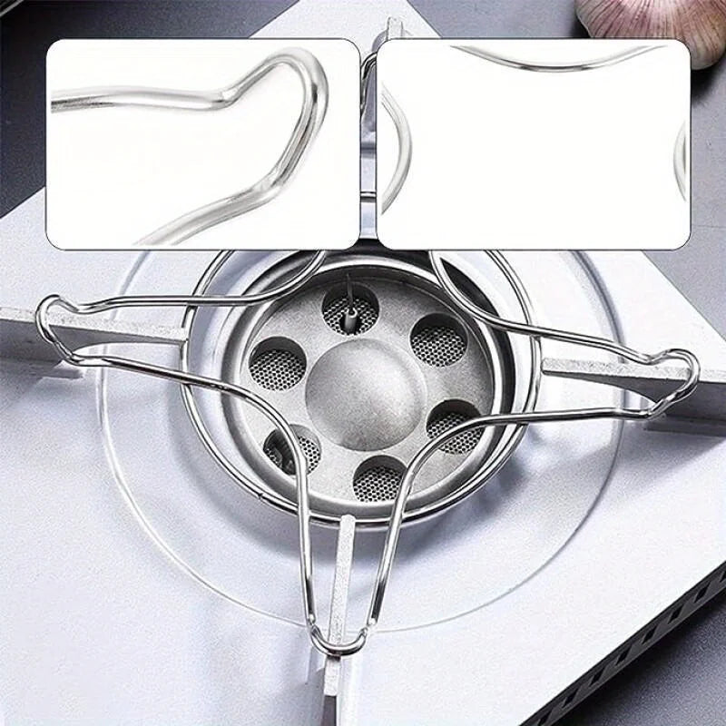 Gas Stove Auxiliary Rack – Iron Milk Pot & Coffee Support Stove Auxiliary Rack Babs