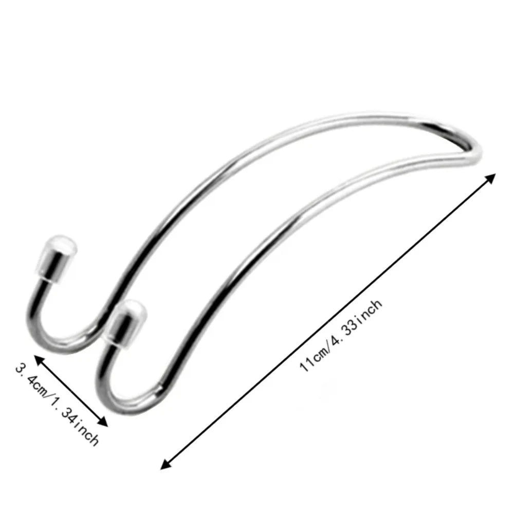 10-Pack Stainless Steel Car Headrest Hooks – Bag Holder Car Seat Hook Babs