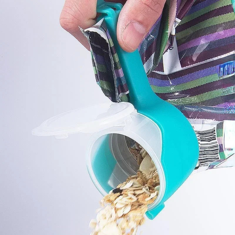 Bag Clips with Pour Spouts – Airtight Food Sealing Clips Food Bag Clips Babs