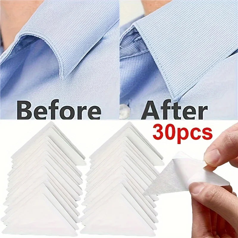 30pcs Invisible Shirt Collar Stays & Stiffeners for Men Collar Stays Babs