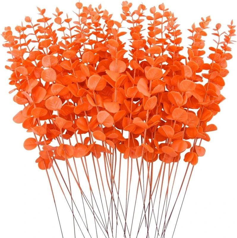 Artificial Eucalyptus Stems Faux Greenery for Wedding & Décor Artificial Greenery Stems Babs color 5 30 pcs