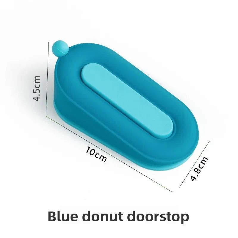 Non-Slip Donut Silicone Door Stopper Wedge – Anti-Collision Silicone Door Stopper Babs 2pcs