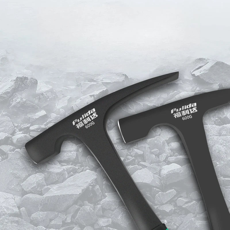 Geology Prospecting Hammer – Integrated Pick Head, Rock Sampling Geology Prospecting Hammer Babs