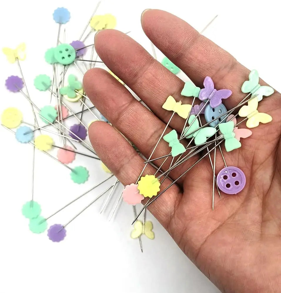 Stainless Steel Dressmaking Pins – Sewing, Embroidery & Patchwork Dressmaking Pins Babs