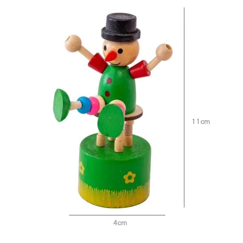 Wooden Finger Puppet Animal Toy – Party Favors for Kids Finger Puppet Toy Babs