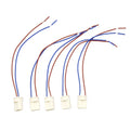 5-Pack G9 Ceramic Lamp Holder Base with Cable – 500W Halogen Lamp Socket Adapter Babs 5pcs