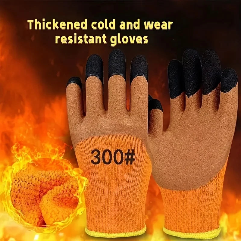 10 Pairs Waterproof Winter Work Gloves – Nylon, Lead-Free Winter Work Gloves Babs