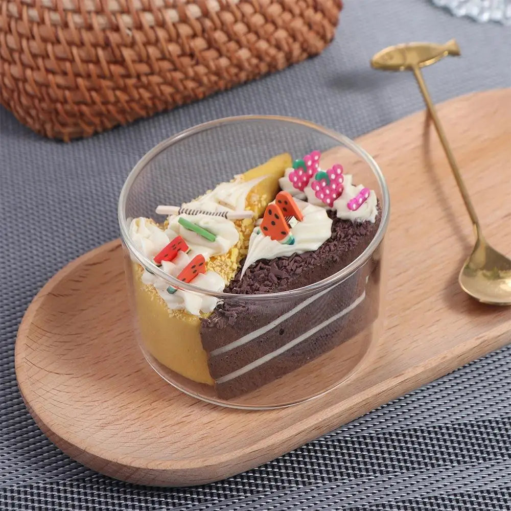 Mini Glass Pudding Cups 250ml – Clear Dessert Serving Bowls Glass Dessert Cup Babs