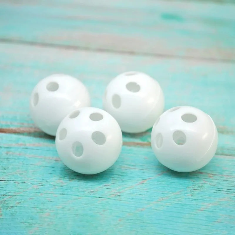 30/50pcs Plastic Rattle Squeaker Balls DIY Pet & Baby Toy Repair Toy Squeaker Balls Babs