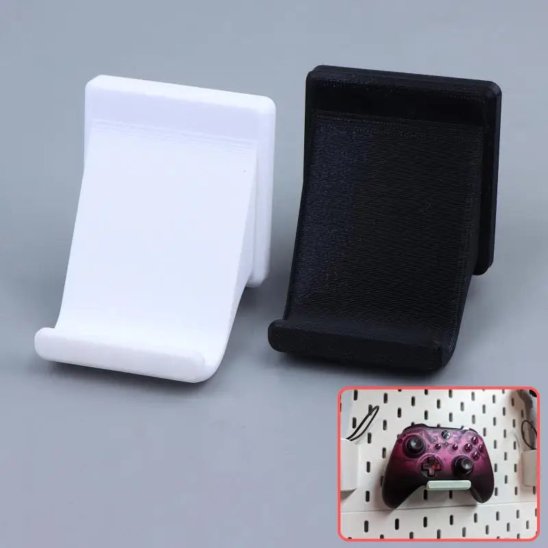 Game Controller Pegboard Stand – SKÅDIS Compatible, Black & White Controller Pegboard Stand Babs
