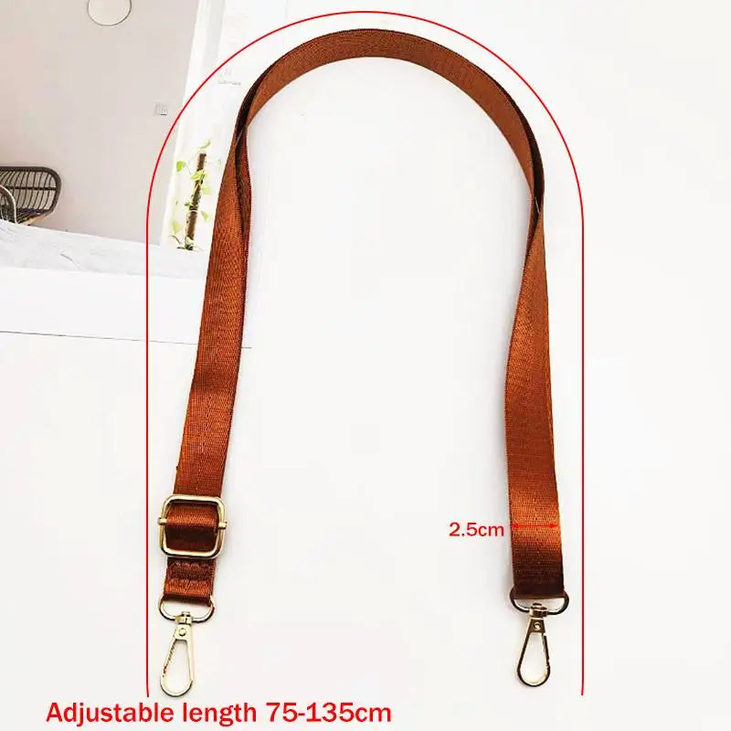 Wide Adjustable Shoulder Bag Strap – Nylon, Durable Design Bag Strap Babs