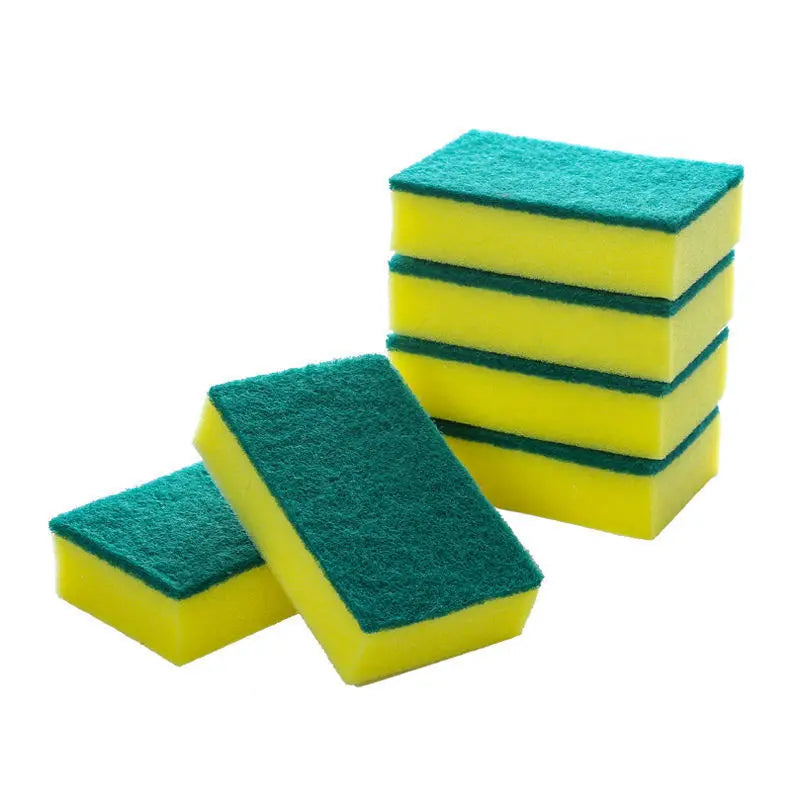 Dual-Sided High Density Kitchen Dish Scrub Sponge Block Kitchen Scrub Sponge Babs
