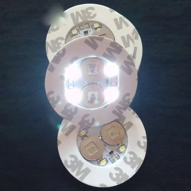 LED Flashing Drink Coasters – Glowing Cup Mat for Parties LED Party Coasters Babs White-10PCS