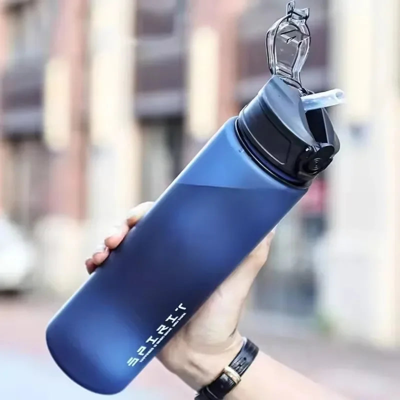 750ml Leak-Proof Sports Water Bottle with Straw & Cord Sports Water Bottle Babs