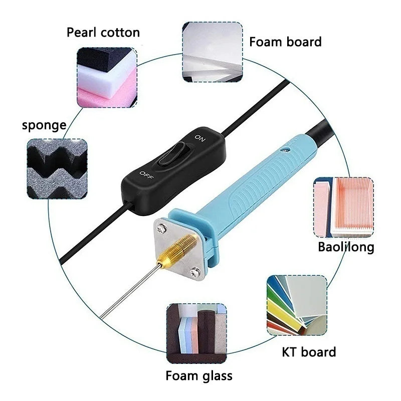 Electric Foam Cutting Pen – Styrofoam Engraver & Cutter Kit Electric Foam Cutter Babs