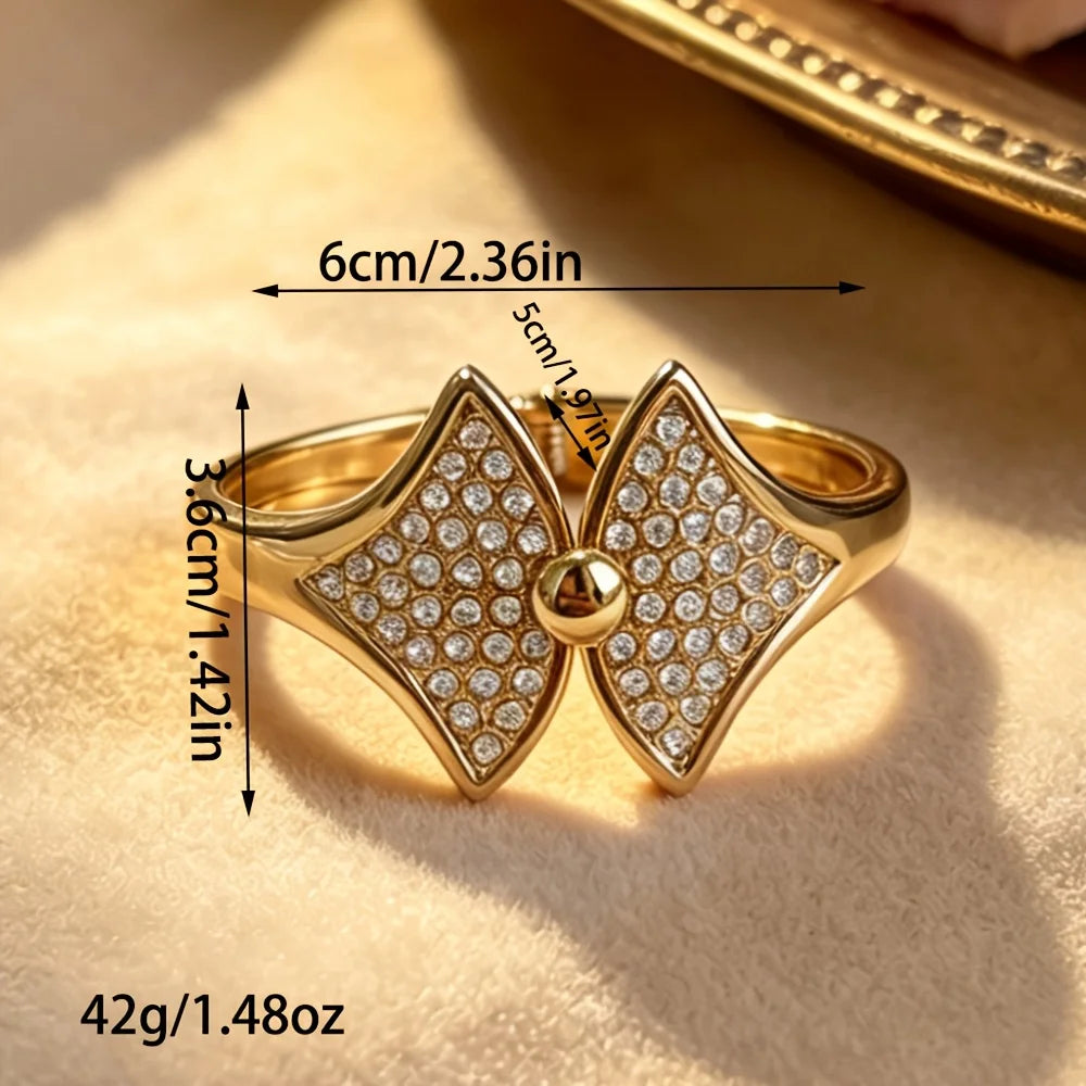 2pcs Rhinestone Fan-Shaped Curtain Tiebacks & Metal Buckles Curtain Tiebacks Babs
