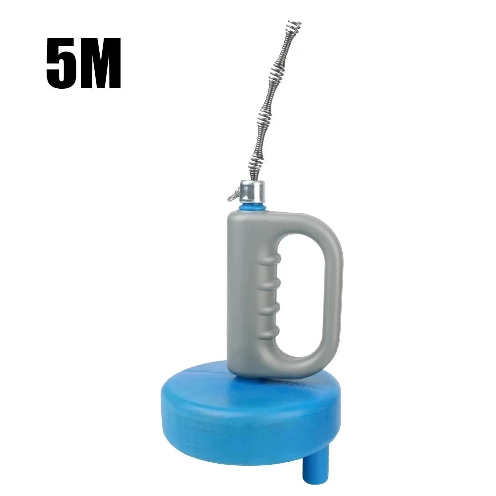 Extendable Drain Snake Unblocker 5M/10M – Sink & Toilet Drain Snake Tool Babs