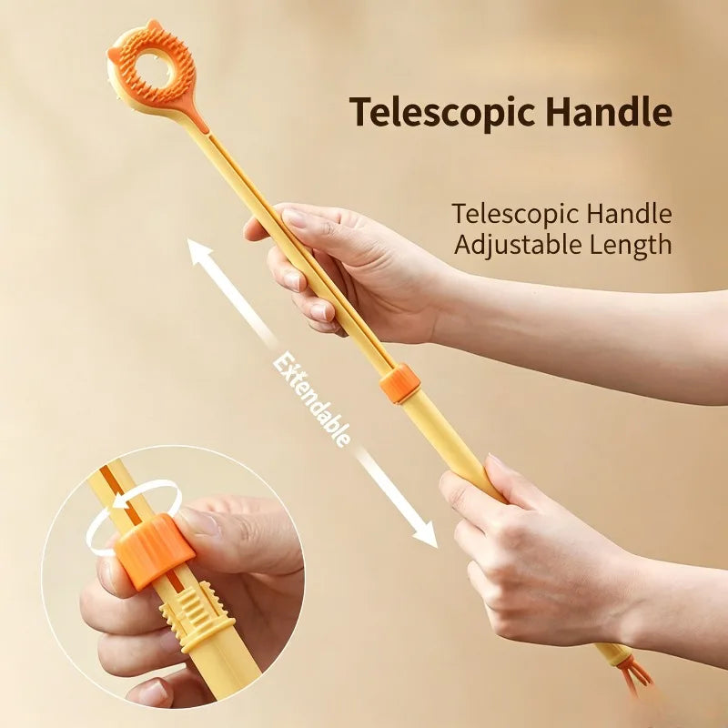 Telescopic Cat Massage Wand | Interactive Grooming Toy Cat Grooming Toy Babs