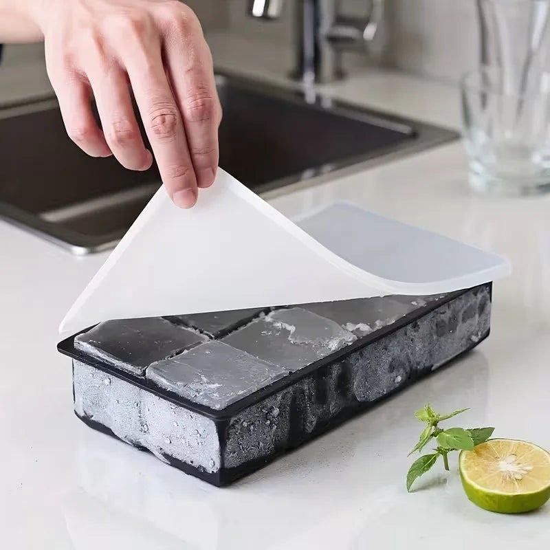 Silicone Ice Cube Mold & Ice Ball Maker – 4/6/8/15 Compartments Silicone Ice Mold Babs