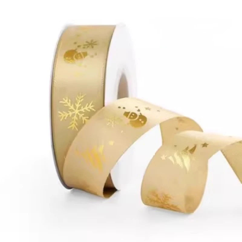 5m Christmas Ribbon for Tree, Gift Wrap & DIY Decorations Christmas Ribbon Babs 5m 13 5M