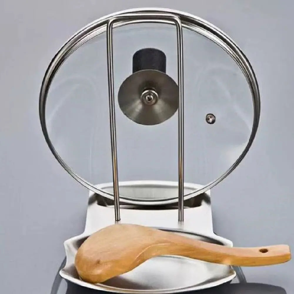 Stainless Steel Pot Lid Holder & Kitchen Storage Rack Organizer Kitchen Storage Rack Babs Default Title